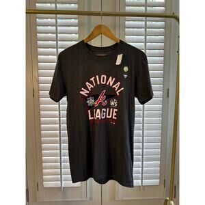 Atl Braves National League Champions T-Shirt Size M (035)